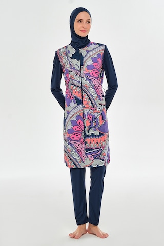 Tam Kapalı Tesettür Mayo 3306 Koyu Lacivert Koyulaci01 Koyu Lacivert