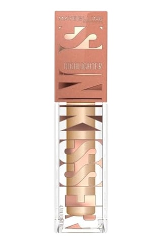 Maybelline New York Sunkisser Likit Aydınlatıcı Highlighter - 21 All Star Elmas Tozu, Parlak Islak Etkisi, Komedojenik Olmayan Vegan Formülü, Aplikatör Yastığı 00