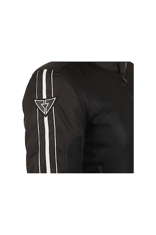 Venom Motosiklet Kadın Montu Yazlık Jessy Fileli Black Motorcu Mont