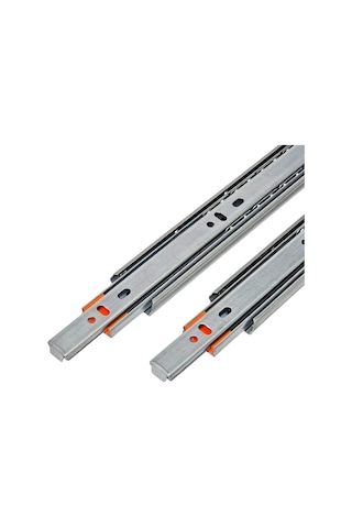 45 Cm Teleskopik Bilyalı Kızak Çekmece Rayı -1 Çekmecelik Takım GRi