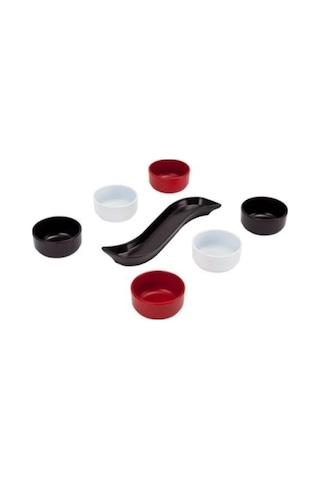 Kahvaltı Çerez Seti 7 Parça Akrilik Royaleks-m11325 Çok Renkli