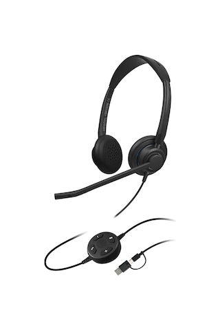 Inbertec UB815DM Premium Duo Çağrı Merkezi Kulaklığı