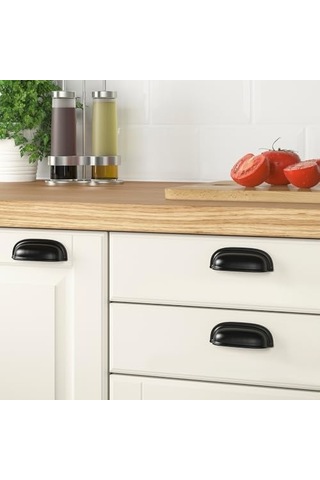 Kulp, Siyah, 89 Mm, 2 Adet