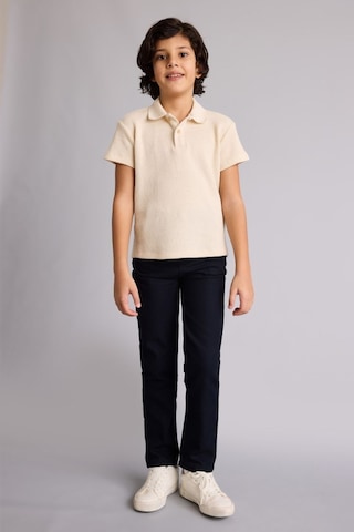 Defacto Polo Tişört Gabardin Pantolon 2'li Takım Erkek Çocuk G7091A826SM