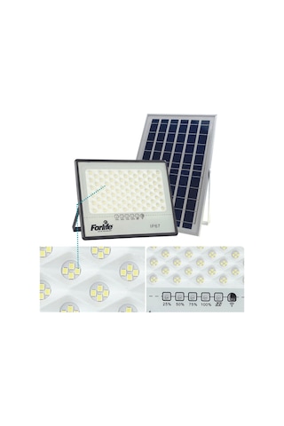 Forlife 300 Watt Güneş Enerjili Solar Projektör