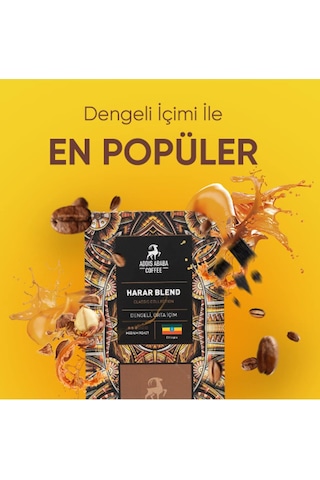 Addis Ababa Coffee Harar Blend Kahve 250 G Moka Pot