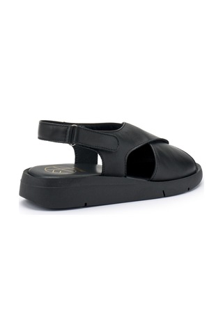Nero Sandalet Kadın 50p1 Frau Cachemıre Sandal Black Siyah