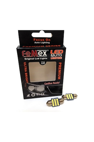 Femex Premium 4014 Chipset 21Smd Sofit Led Ampul 31Mm