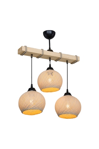 ModeLight Aspen 3lü Avize - Kremyumak Toplu