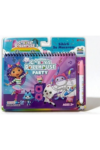 Bk0011 Gabby Dollhouse Lisanslı Boyama Kitabı-gpt