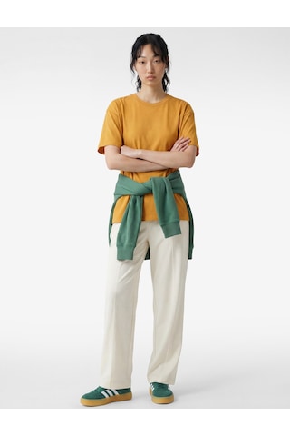 Koton Beli Lastikli Gabardin Cepli Balon Pantolon Beyaz 6sal40114ıw