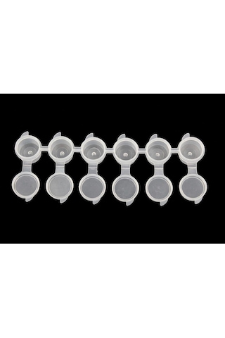 Wingard Wg02 Kapaklı Boya Saklama Kabı,6 Gözlü, 6x4,5 Ml.-54773