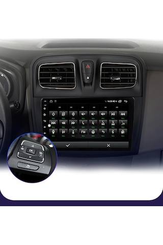 Renault Symbol 2013-2020 Android  Multimedya 9 İnc Hd Ips 2/32GB