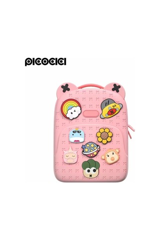 Hadpols Premium Mini Boy Renkli Aksesuar Pıcocıcı Fashion Backpack Pembe Figürlü Çocuk Sırt Çantası
