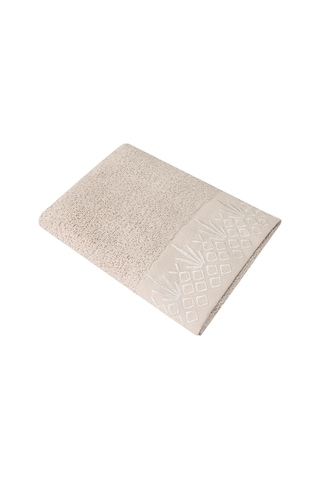 Porland Sty Barra Gri Nakışlı Havlu 50x90 Sku: Smg8690010216335 Açik Gri