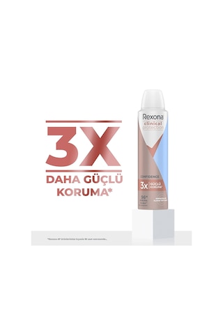 Rexona Clinical Protection Confidence Kadın Sprey Deodorant 150 ML
