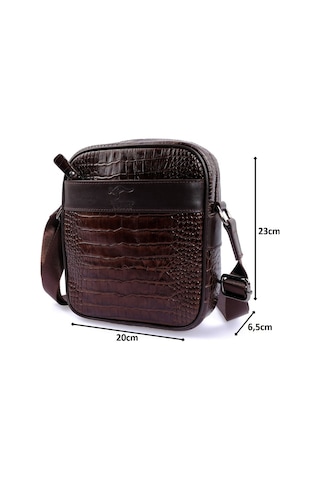Kroko Postacı Çanta Hakiki Dana Derisi Kangaroo Kıngdom 8875-Ck