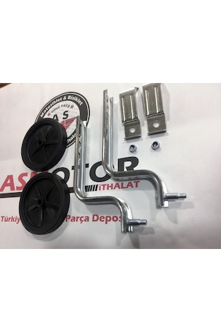 Bisiklet Yan Denge Tekeri 16 Jant Takım Çok Renkli