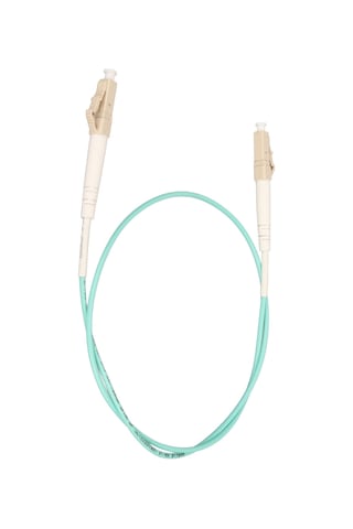 Fosenze 0.5m Lc-lc Tek Yönlü Om3 Çok Modlu Fiber Kablo - Sfp Alıcı-verici, Ethernet Anahtarı, Medya Dönüştürücü İçin Dayanıklı Ve Kararlı Transmisyon
