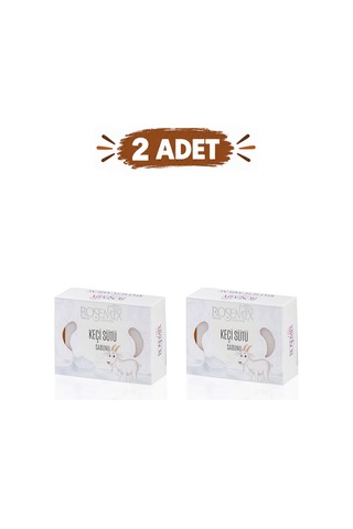 Rosemix - 711 - - Keçi Sütü Sabunu Kutulu 90 Gr - 2 Adetlik - Shophnrl - Set Ürün Diğer