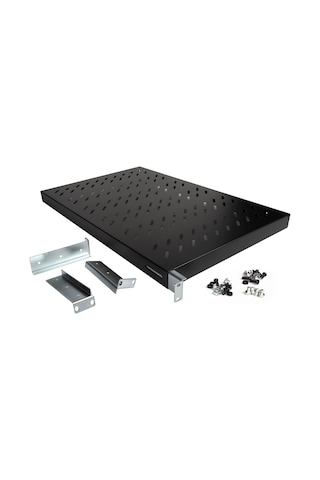 Lande 19 Sabit Rack Raf Kompakt Model Siyah