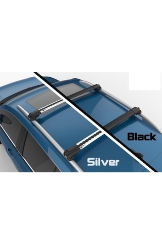 Oluklu Ara Atkı Turtle Air 1 Portbagaj- Tavan Barı-gri