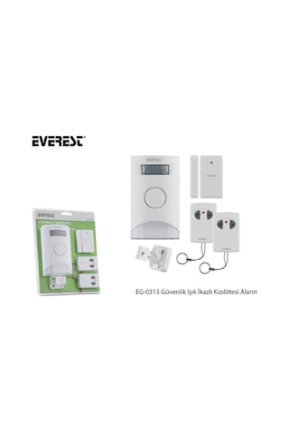 Alarm - Everest - Eg-0313 - Işık İkazlı Kızıl Ötesi - Kumandalı