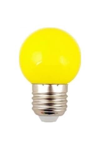 1 Adet Forest Fr 1810 1w Gece Ampulü Sarı Işık E27 Duy