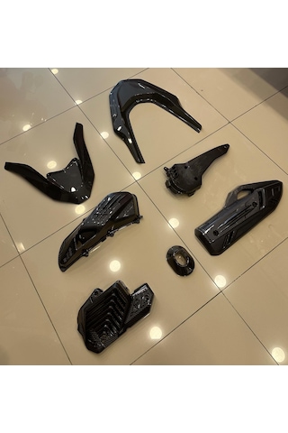 Pcx 125 Karbon Detaylı Aksesuar Set
