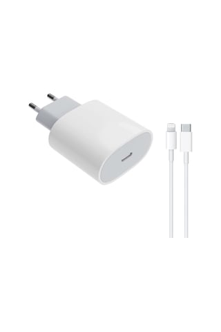Winex Pd20W Quick Charger Type-C Kablolu Şarj Aleti Set Beyaz