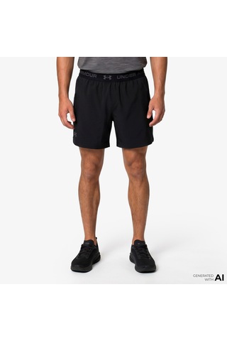 Under Armour Vanish Elite 2in1 Erkek Siyah Antrenman Şortu 6009869