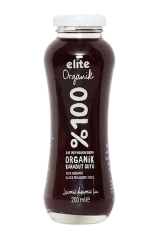 Elite %100 Organik Karadut Suyu 200 ML