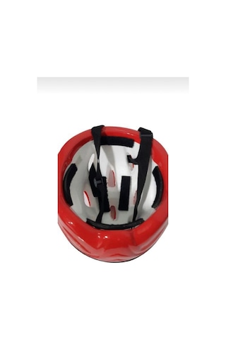 Çocuk Kask Dizlik Dirseklik Seti 7 Parça Kırmızı