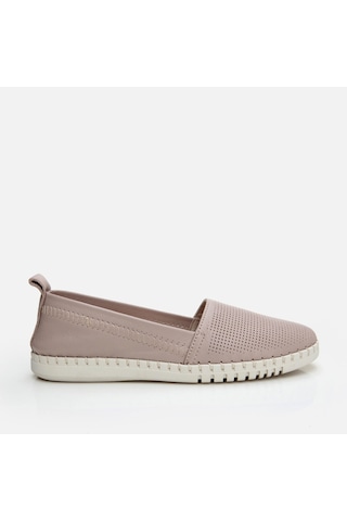 Hotiç Hakiki Deri Kadın Loafer -Vizon 01AYH285990A450