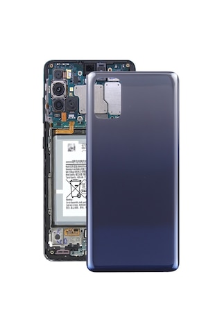 Cbtx Samsung Galaxy Uyumlu M31s 5g Sm-m317f Pil Arka Kapağı Mavi