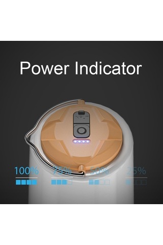 Dancemonkey Led Kamp Işığı Taşınabilir Kamp Feneri Su Geçirmez Çadır Lambası Usb Beyaz Beyaz