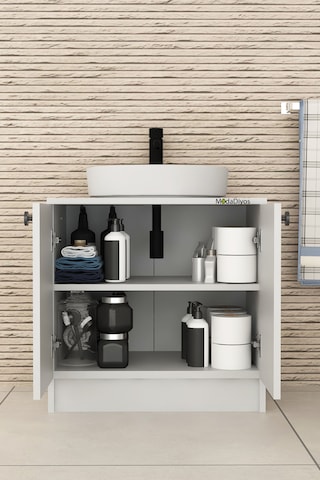 Rodelisa Lavabo Altı Dolap 00 % Mdf Çanak Lavabo Uyumlu - Banyo Dolabı Beyaz