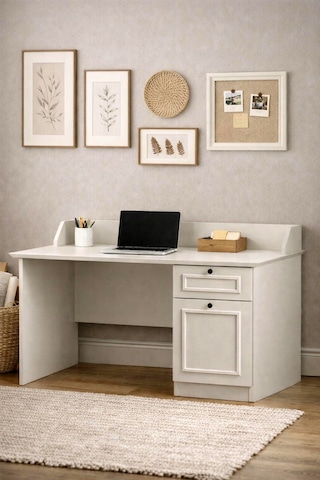 Mira Çekmeceli Çalışma Masası 120x86x65 Cm Aytaşı - Country Antrasit