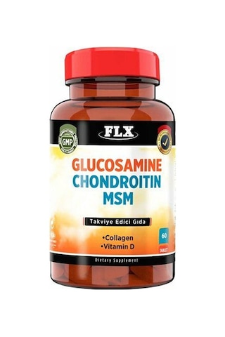 Flx Glukozamin Chondroitin Msm Vitamin D Collagen 60 Tablet