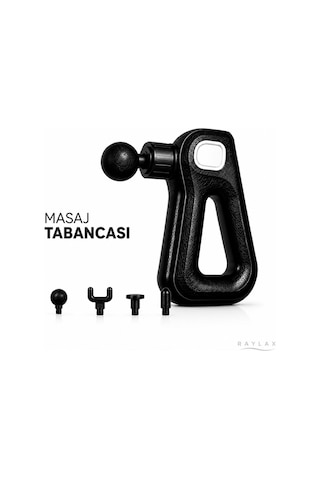 Masaj Tabancası Tireşimli Sarjlı Vurmalı Kas El Terapisi Derin Kas Gevşetici Spor Vücut Masaj Aleti