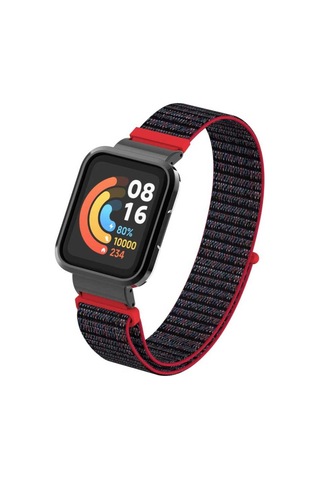Xiaomi Redmi Watch Mi Watch Lite Uyumlu Krd-61 Hasır Kordon Lofy No6
