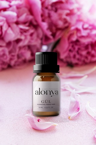 Gül Esansiyel Uçucu Koku Yağı Buhurdanlık Esansı Oda Kokusu Ve Aromaterapi Yağı 10 Ml Gül