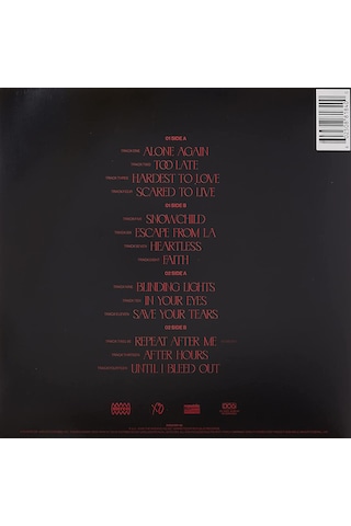 The Weeknd - After Hours (2 Plak)