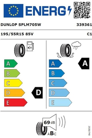 Dunlop 195/55R15 85V Sp Sport LM705 Yaz Lastiği 2025