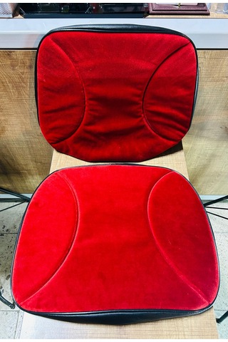 Massey Ferguson 148 Asgari Branda Ve Düz Kırmızı Koltuk Kılıfı Takım