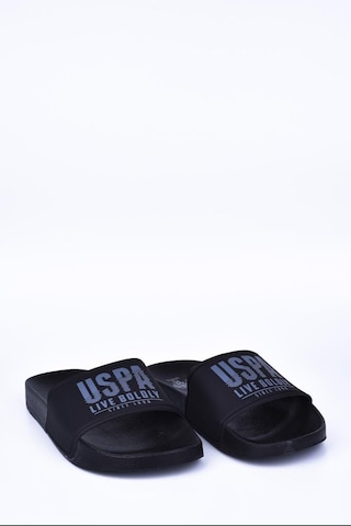 U.s. Polo Assn. 5m Gusty 5fx Sıyah Erkek Terlik Siyah