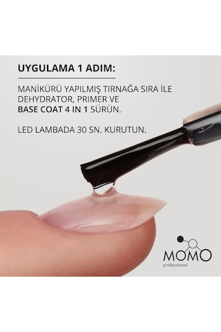 Momo Professional 4 in 1 Base Coat 10 ML