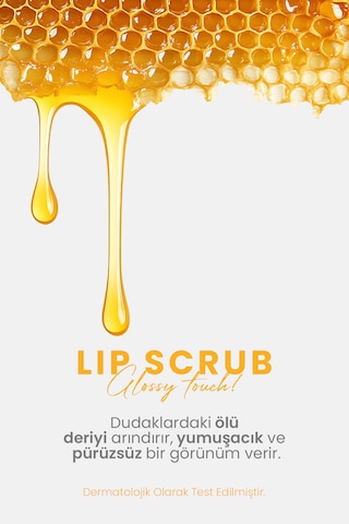 Pure With Nemlendirici Ve Besleyici Bal Aromalı Dudak Peelingi 25 G