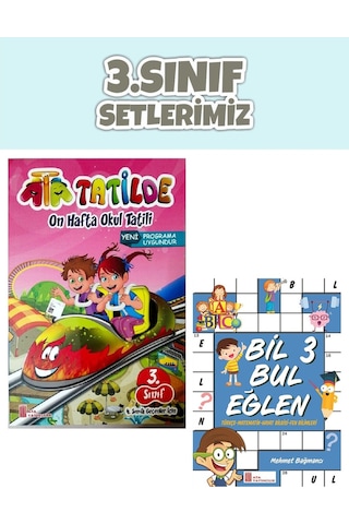 Ata 3.sınıf Eğlenceli Yaz Tatil Seti