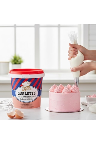 Ovalette Katkı Maddesi 750 G Pandispanya, Kek Ve Sünger Hamur İçin Hacim Artırıcı Stabilizatör
